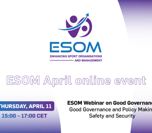 Join us for ESOM webinar in April