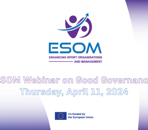 ESOM webinar on Good governance